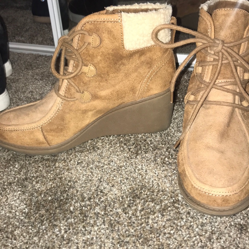 Tan Booties